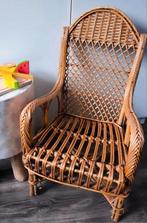 Rotan kinderstoel, Kinderen en Baby's, Kinderkamer | Tafels en Stoelen, Ophalen, Gebruikt, Stoel(en)