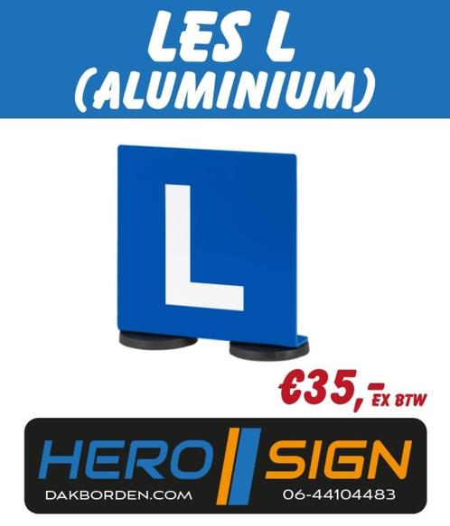 les L / L-bord / dakbord / lesbord / rijschool bord / dak L, Auto diversen, Auto-accessoires, Nieuw, Ophalen of Verzenden