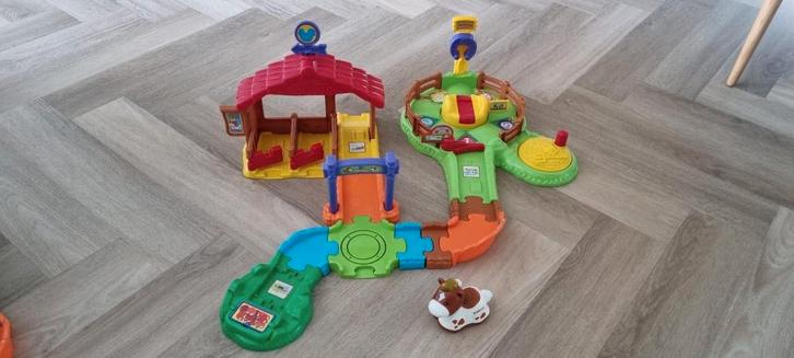 VTech Zoef Zoef Dieren Manage incl. diertje (paard)., Kinderen en Baby's, Speelgoed | Vtech, Zo goed als nieuw, 6 maanden tot 2 jaar