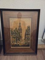 Kleuren Ets Zuiderkerk Amsterdam - Cornelis Brandenburg, Antiek en Kunst, Kunst | Tekeningen en Foto's, Ophalen