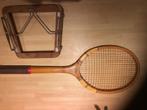 Klassiek  Dunlop maxply tennisracket., Racket, Gebruikt, Ophalen of Verzenden, L3