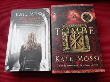 2x Kate Mosse Het verloren labyrint,de vergeten tombe beschikbaar voor biedingen