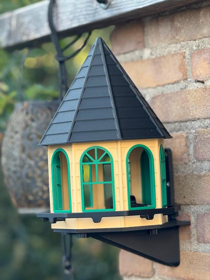 Mooi voederhuisje voor tuinvogels, Tuin en Terras, Vogelhuisjes en Vogelbaden, Nieuw, Ophalen of Verzenden