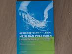 Opbrengstgericht leren, meer dan presteren, Boeken, Ophalen of Verzenden, Zo goed als nieuw, Sociale wetenschap