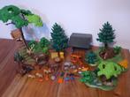 Playmobil 4208 dieren uitkijkpost, 4204 bosdieren, wasberen, Complete set, Ophalen of Verzenden, Zo goed als nieuw