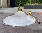 Vintage Italiaanse glazen design lamp, Ophalen, 75 cm of meer, Klassiek - vintage, Glas