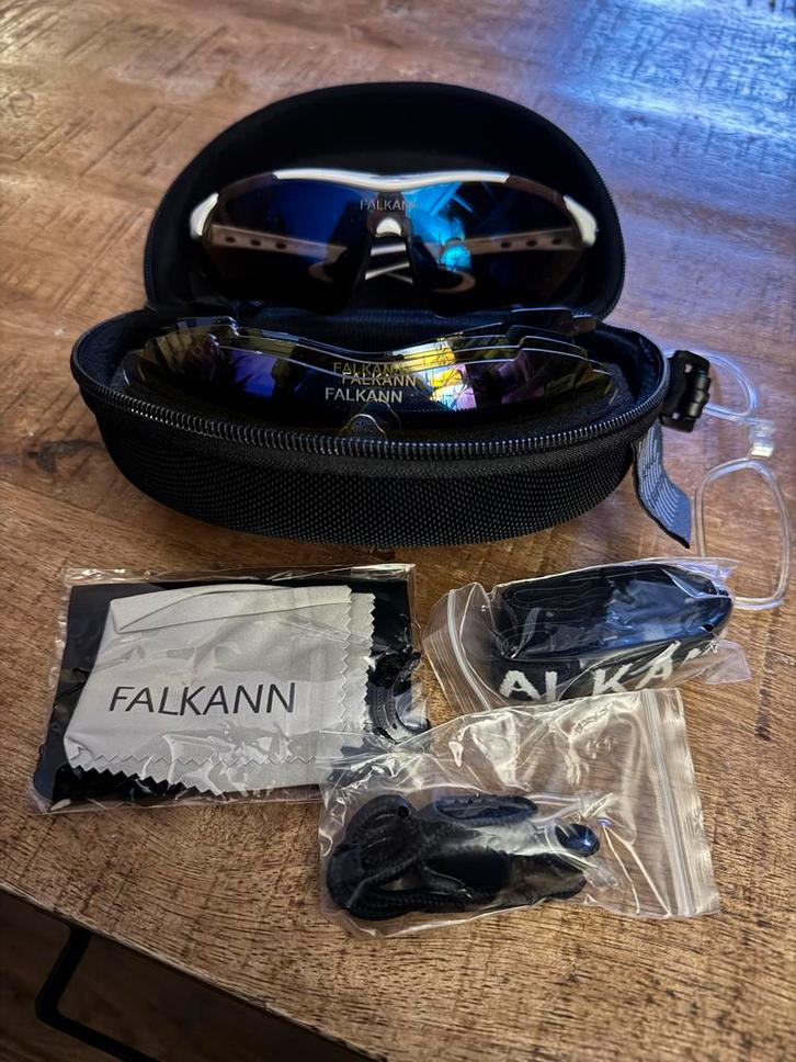 Falkann Fietsbril - Zo Goed Als Nieuw!, Sieraden, Tassen en Uiterlijk, Zonnebrillen en Brillen | Heren, Zo goed als nieuw, Bril