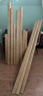 Overzet plinten, Gebruikt, Overige typen, 10 m² of meer, Hout