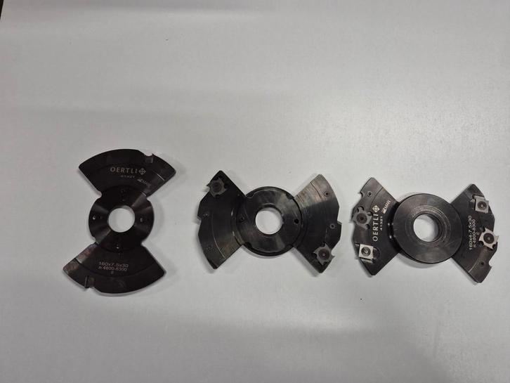 Oertli 3 delige groeffrees as 30, Doe-het-zelf en Verbouw, Gereedschap | Machine-onderdelen en Toebehoren, Zo goed als nieuw, Ophalen of Verzenden
