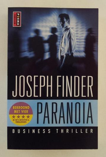 Finder, Joseph - Paranoia / Business thriller beschikbaar voor biedingen
