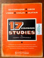 Harry Huffnagle 17 Standard Studies, Ophalen of Verzenden, Gebruikt, Les of Cursus, Saxofoon