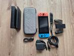 Nintendo Switch 2019 + accessoires + spel, Spelcomputers en Games, Switch 2019 Upgrade, Met games, Met 2 controllers, Ophalen of Verzenden