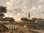 Fedor van Kregten, schaapherder in landschap, Ophalen