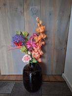 Zijden bloemen boeket excl. vaas, Huis en Inrichting, Woonaccessoires | Kunstplanten en Kunstbloemen, Ophalen of Verzenden, Nieuw