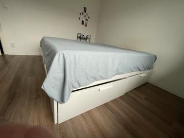 IKEA Brimnes Bedframe 160x200 met Opbergruimte - afbeelding 3