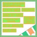 Kruikenstad tekst emblemen, Verzenden, Nieuw, Carnaval, Accessoires