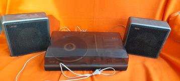 Philips 22AF381 platenspeler uit 1978 incl. luidsprekers beschikbaar voor biedingen