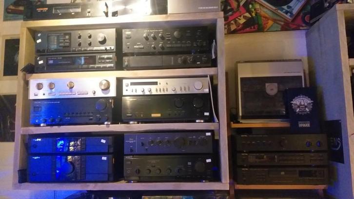 Versterker - Receiver - Amplifier, Audio, Tv en Foto, Versterkers en Receivers, Gebruikt, Stereo, 120 watt of meer, Overige merken