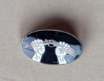 Gebroken Geweertje emaille broche Pacifisme, Verzamelen, Niet vindbaar, Niet vindbaar, Nederland, Embleem of Badge