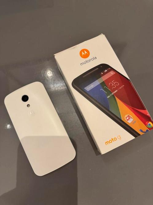 Witte Motorola - Lenovo mobiele telefoon, Telecommunicatie, Mobiele telefoons | Toebehoren en Onderdelen, Gebruikt, Motorola, Overige typen