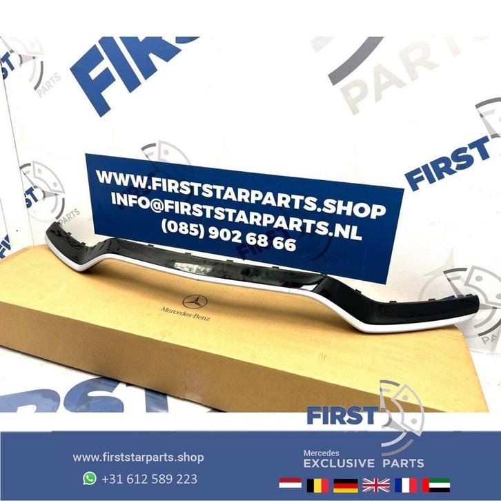 C63 AMG BUMPER SPOILER LIP C63s VOORBUMPER FRONT SPOILER A20, Auto-onderdelen, Vrachtwagen-onderdelen, Mercedes-Benz, Carrosserie en Plaatwerk