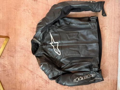 Alpinestars Leren Motorjas Maat 48, Motoren, Kleding | Motorkleding, Heren, Tweedehands, Ophalen of Verzenden