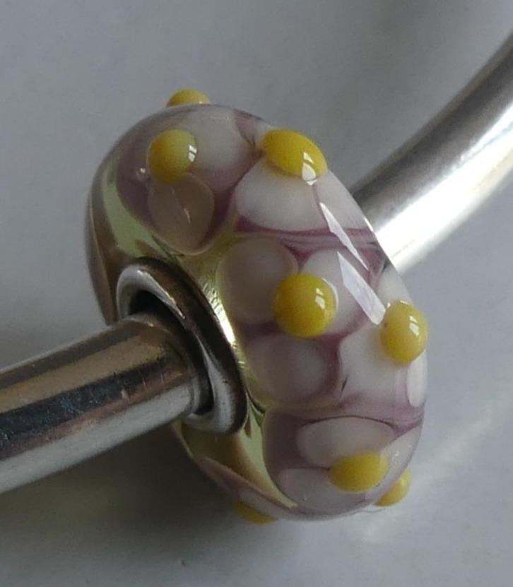 Trollbeads OPGEDRAGEN AAN JOU (Thun by Trollbeads), Sieraden, Tassen en Uiterlijk, Bedels, Zo goed als nieuw, Trollbeads, Glas of Kristal