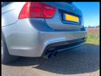 BMW E90, E91 M-Pakket diffuser hoogglans zwart + set nieren, Ophalen, Gebruikt, Voor, Bumper