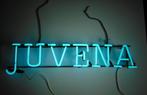 Juvena (Zwitserse cosmetica) neon reclame, Verzamelen, Merken en Reclamevoorwerpen, Ophalen, Nieuw, Lichtbak of (neon) lamp