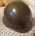 Oude metalen helm, Ophalen of Verzenden, Landmacht, Nederland, Helm of Baret