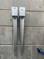 Paalhouders punt 9x9x75cm - Nieuw, Ophalen, Nieuw, Minder dan 180 cm, Palen