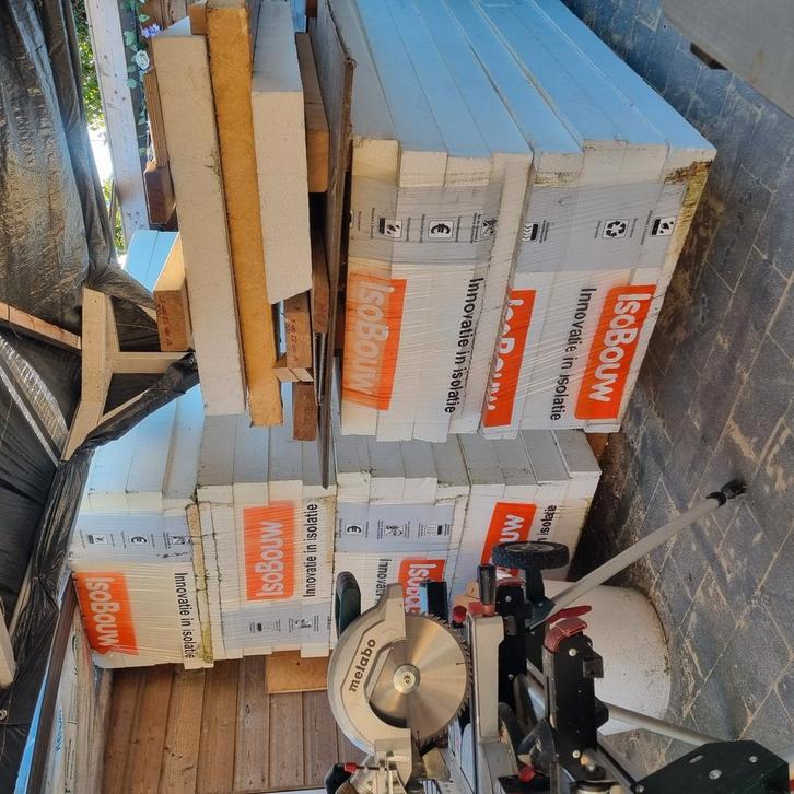Isolatie betonvloer+bewapeningsstaal bewapeningsnetten, Doe-het-zelf en Verbouw, Overige Doe-het-zelf en Verbouw, Nieuw, Ophalen of Verzenden