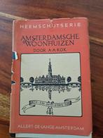 HEEMSCHUTSERIE : AMSTERDAMSCHE WOONHUIZEN, Ophalen of Verzenden, 20e eeuw of later, Gelezen