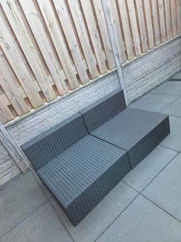 Poly Rattan Loungeset - Klein & Fijn! beschikbaar voor biedingen