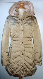 MISS ETAM goudkleurige + witte jas met capuchon maat 38/M, Overige kleuren, Zo goed als nieuw, Miss Etam, Ophalen