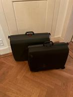 Twee hardschalen Samsonite koffers, Sieraden, Tassen en Uiterlijk, Koffers, Ophalen, Gebruikt, Hard kunststof, Slot