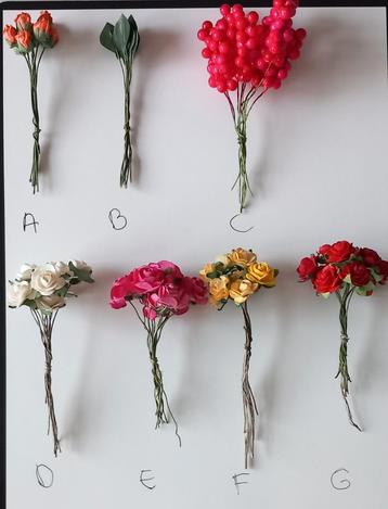 Poppenhuis bloemen,bladeren en besjes,Kijk, Kies en Koop! beschikbaar voor biedingen