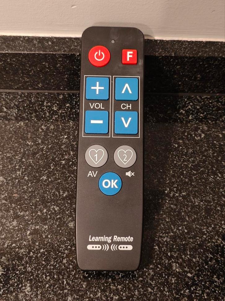 Universele Afstandsbediening - Learning Remote, Audio, Tv en Foto, Afstandsbedieningen, Gebruikt, Universeel, Dvd, Game console