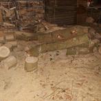 Te koop openhaardhout per krat 145,-, Tuin en Terras, Haardhout, Minder dan 3 m³, Ophalen of Verzenden