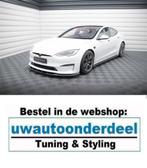 Maxton Design Spoiler Splitter Lip Tesla Model S Plaid, Auto diversen, Tuning en Styling, Ophalen of Verzenden, Automotive Parts
