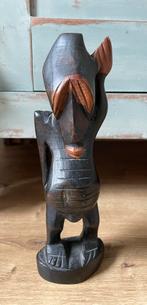 Prachtig beeld hout houtsnijwerk man Afrika, Antiek en Kunst, Kunst | Niet-Westerse kunst, Ophalen of Verzenden