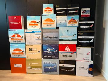 Diecast vliegtuigen schaal 1/200 JC Wings Inflight Gemini beschikbaar voor biedingen