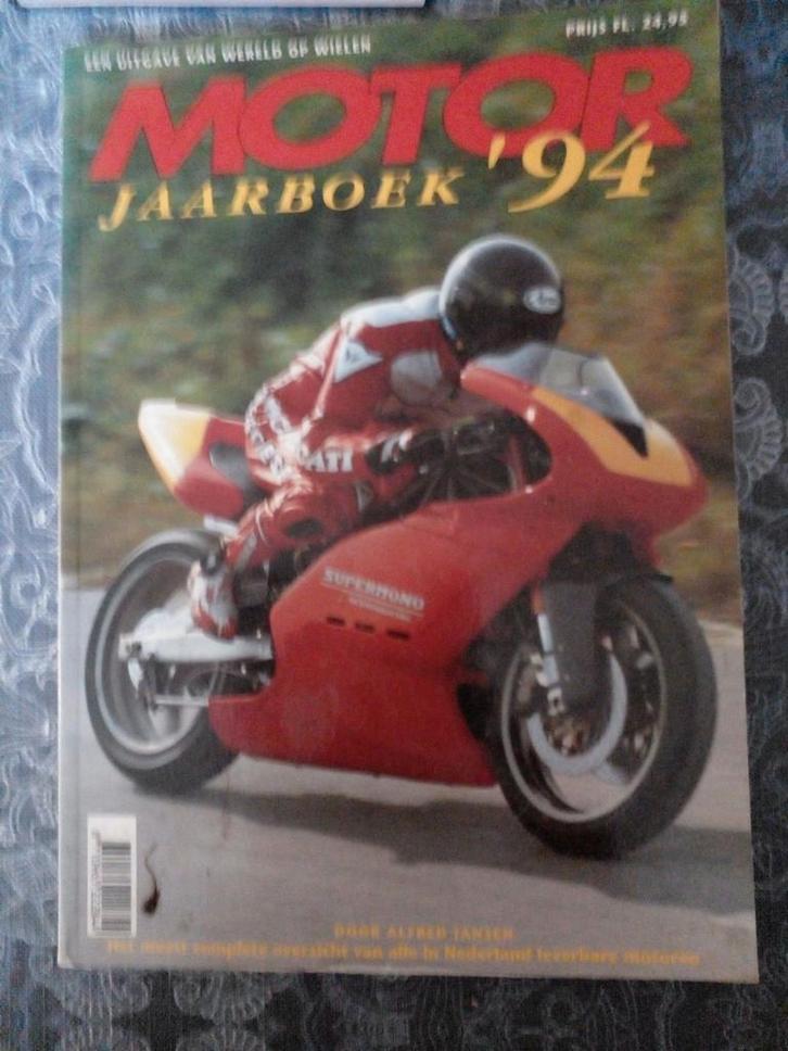 Motor Jaarboek 1994 - Klassieker!, Boeken, Motoren, Gelezen, Algemeen, Ophalen of Verzenden