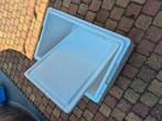 Piepschuim koelbox voor ijsklontjes of dierenvervoer, Ophalen of Verzenden, Gebruikt, Koelelement