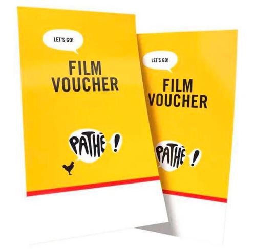 Pathé filmvoucher(s) | Alle dagen geldig | 🎬, Tickets en Kaartjes, Filmkaartjes, Eén persoon, Vrijkaartje alle films
