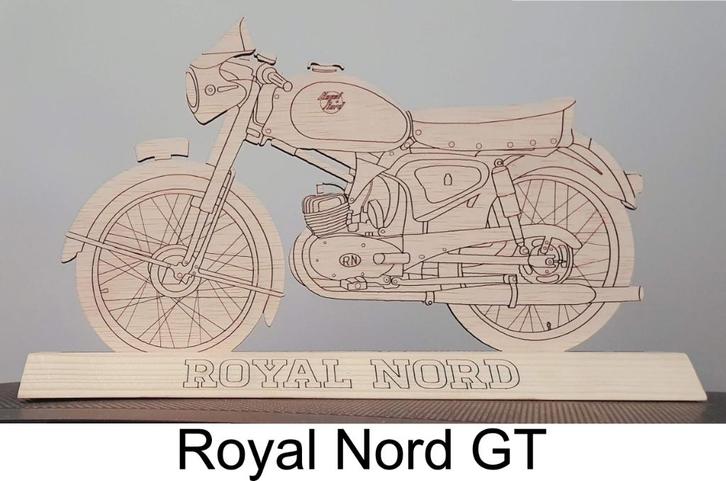 Royal Nord GT Silhouet, Huis en Inrichting, Woonaccessoires | Klokken, Nieuw, Ophalen of Verzenden