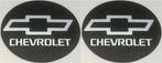 Chevrolet metallic sticker set rond #5, Auto diversen, Autostickers, Ophalen of Verzenden