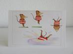 Zwemdiploma kaart met envelop (nieuw) muisje, Diversen, Ophalen of Verzenden, Nieuw