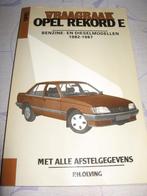 Tk vraagbaak Opel Rekord E handleiding, Auto diversen, Handleidingen en Instructieboekjes, Ophalen of Verzenden