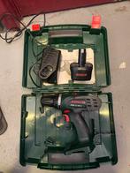 BOSCH accuboormachine PSR 12 VE-2, Doe-het-zelf en Verbouw, Gereedschap | Boormachines, Ophalen of Verzenden, Zo goed als nieuw